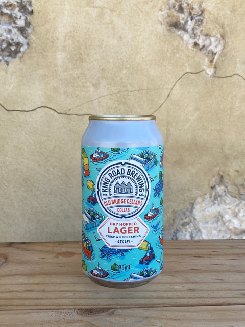 King Road Brewing Co X Old Bridge Dry Hopped Lager