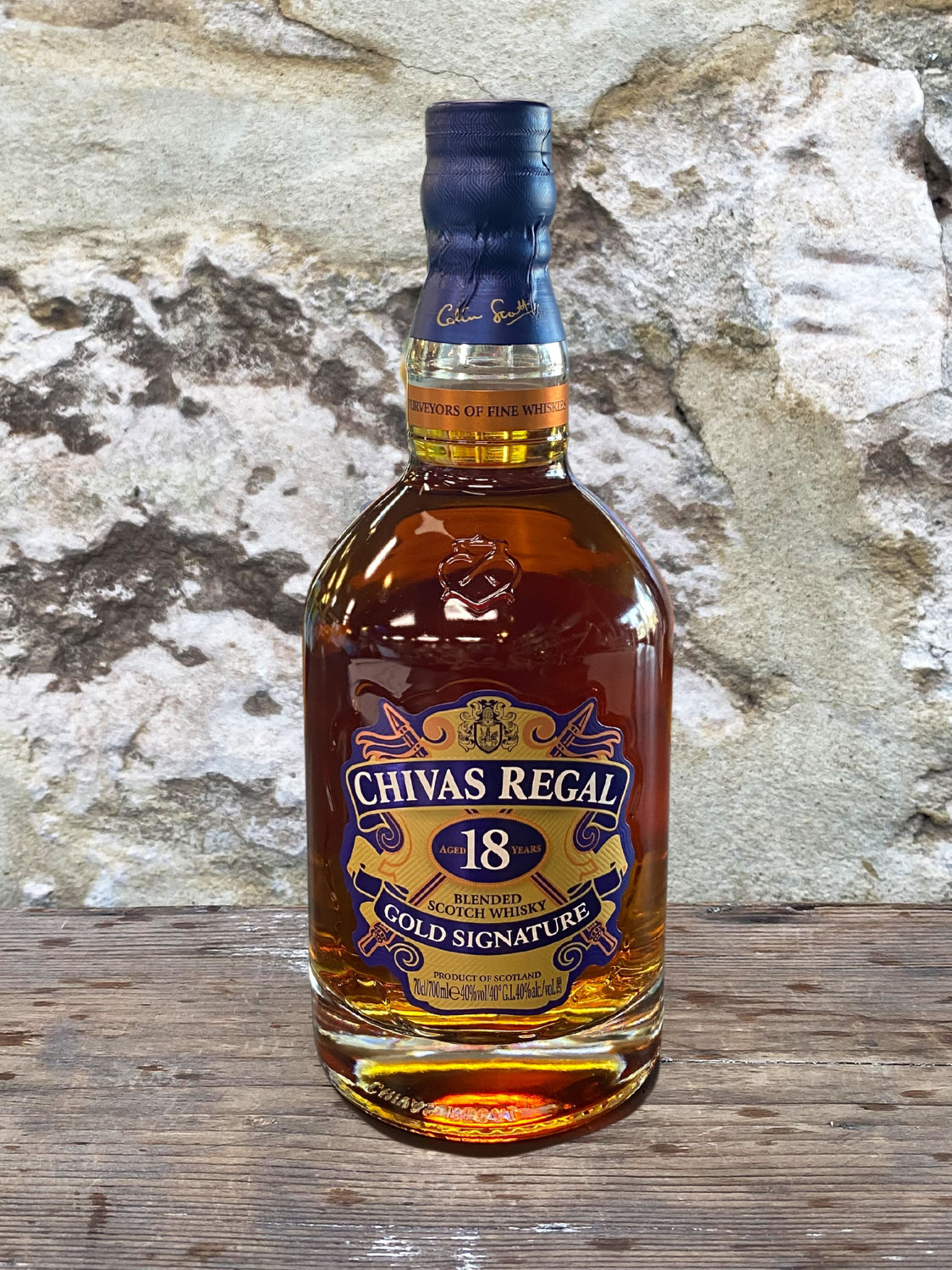Chivas Regal 18YO Blended Scotch Whisky Signature – Bridge Cellars